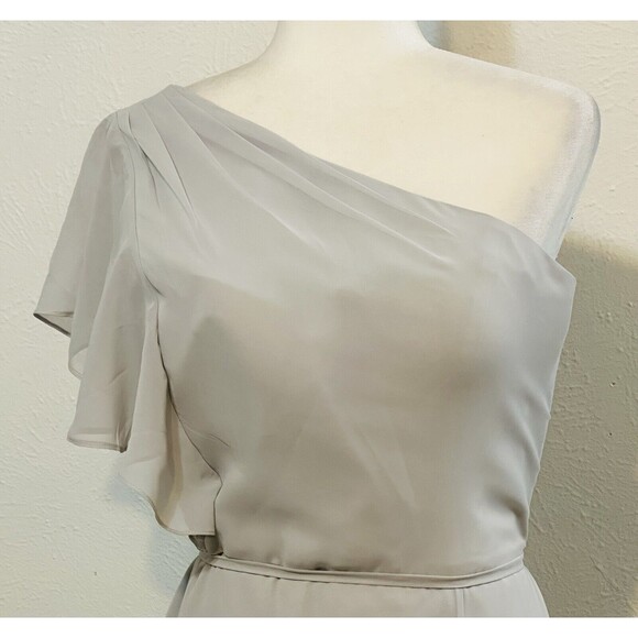 NWT Marchesa Notte Size 12 Bridesmaid Cosenza Gown Dress Chiffon Formal Wedding - Picture 3 of 16